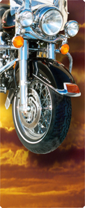 Biker on Sunset